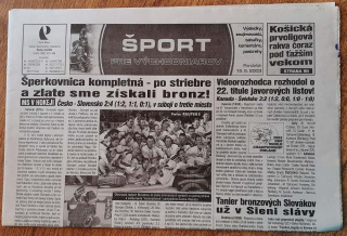 Šport pre východniarov 10.5.2003 / Príloha denníka SME