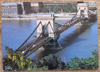 Maďarsko - Budapešť - Lánchid - 1980