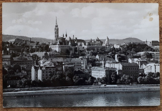 Maďarsko - Budapešť - Látkép - 1966