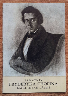 Pamätník Fryderyka Chopina Mariánske Lázně
