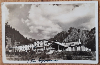 Vysoké Tatry - Rekreačné stredisko zam. ČSD na Hrebienku