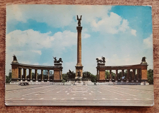 Maďarsko - Budapešť - Pamätník Tisícročie - 1978