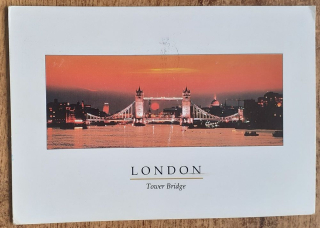 Anglicko - London - Tower Bridge - 1998