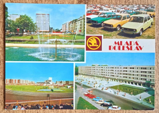 Mladá Boleslav - Leninovo náměstí - Nové škodovky - Ústřední stadión - Mírové náměstí