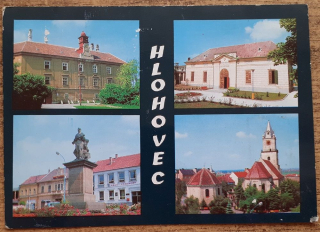 Hlohovec - Zámok - Gotický farský kostol - Empírové divadielko - Pomník ČA na Gottwaldovom námestí