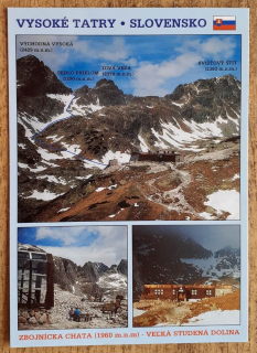 Vysoké Tatry - Zbojnícka chata - Veľká studená dolina