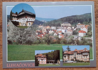 Luhačovice - Vodolečebný ústav - Jurkovičúv dúm - Jestřábí