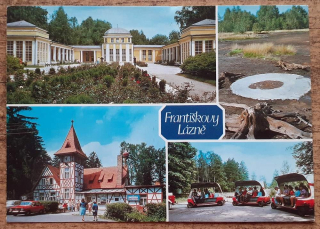 Františkovy Lázně - Nataliin pramen - Kavárna u jezera