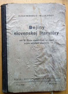 Dejiny slovenskej literatúry