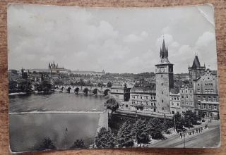 Praha - pohľadnica