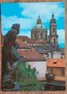 Praha - pohľadnica
