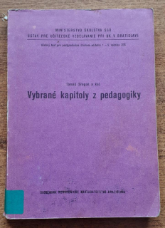 Vybrané kapitoly z pedagogiky