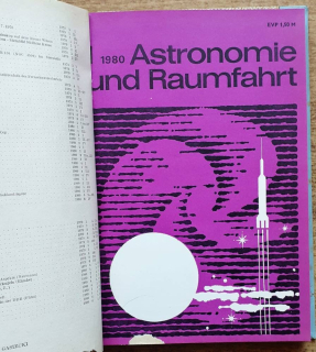 Astronomie und Raumfahrt 1.- 6./1980 / Astronómia a vesmírne cestovanie 