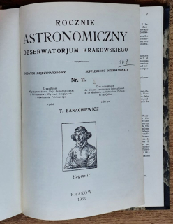 Rocznik astronomiczny obserwatorjum Krakowskiego / Nr. 11.