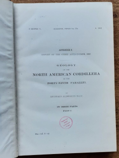 Geology of the North American Cordillera at the Forty-Ninth parallel