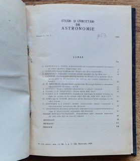 Studi si cercetäri de Astronomie