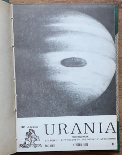 Urania / Miesiecznik Polskiego Towarzystwa Milosnikow Astronomii