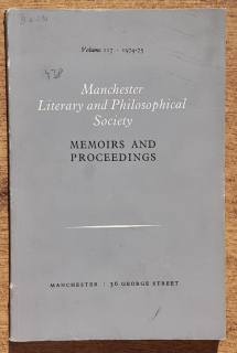 Memoirs and Proceedings / Volume 117 - 1974-75