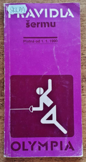 Pravidla šermu / Platná od 1.1.1990