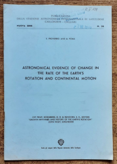 Astronomical Evidence of Change in the Rate of the Erths Rotation and Continental Motion
