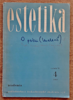 Estetika / ročník VI 1969/4
