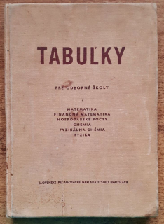 Tabuľky pre odborné školy