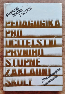 Pedagogika pro učitelství prvního stupně základní školy
