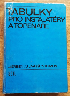 Tabulky pro instalatéry a topenáře
