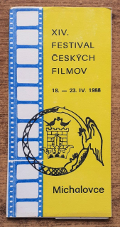 XIV. festival českých filmov 18.- 23. apríla 1988 / Michalovce