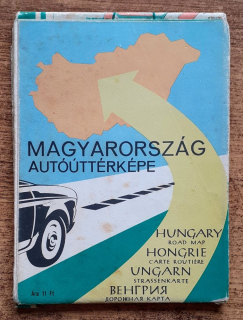 Magyarország autóúttérképe / Automapa Maďarsko