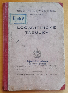 Logaritmické tabulky / Učební pomúcky vojenské akademie
