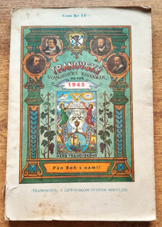 Tranovský evanjelický kalendár 1945