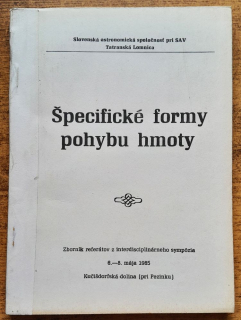Špecifické formy pohybu hmoty