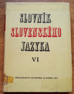 Slovník slovenského jazyka 6. zväzok