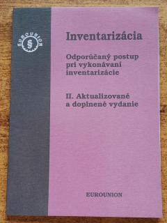 Inventarizácia / Odporúčaný postup pri vykonávaní inventarizácie