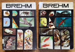 Život zvierat v štyroch zväzkoch / 1. zväzok - bezstavovce / 2. zväzok - ryby, obojživelníky, plazy / Brehms Tierleben
