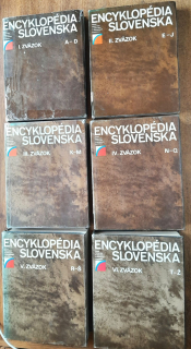 Encyklopédia slovenska I. - VI. zväzok / Súhrn poznatkov o minulosti a prítomnosti Slovenska