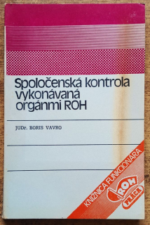 Spoločenská kontrola vykonávaná orgánmi ROH / Knižnica funkcionára