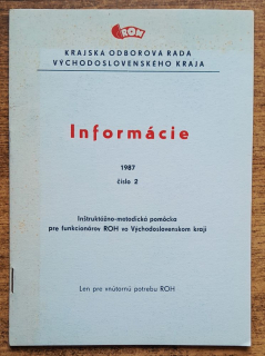 Informácie 1987 / číslo 2