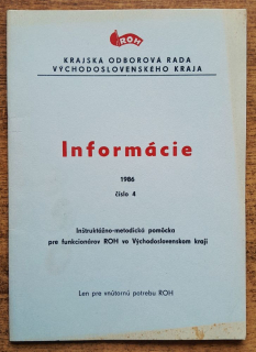 Informácie 1986 / číslo 4