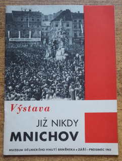 Výstava - Již nikdy Mnichov
