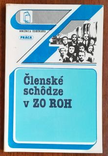 Členské schôdze v ZO ROH / Knižnica odborára