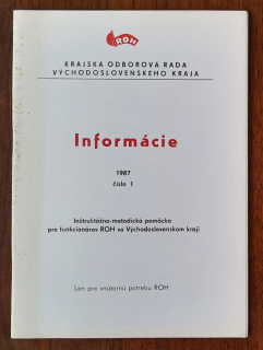 Informácie 1987 číslo 1
