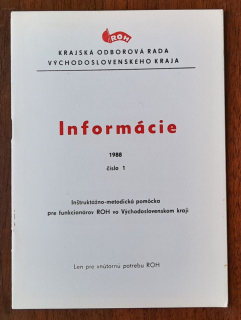 Informácie 1988 číslo 1