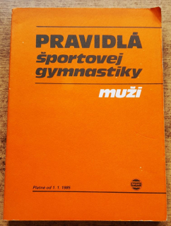 Pravidlá športovej gymnastiky - muži / Platné od 1.1.1985
