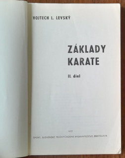 Základy karate / II. diel