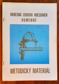 Amatérske pozorovanie umelých družíc Zeme / Metodický materiál