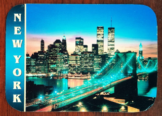 New York City - Brooklyn Bridge - brooklynský most - 1996