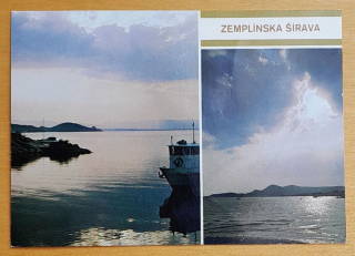 Zemplínska Šírava - Ranná nálada v stredisku Hôrka - Pohľad na Medvediu horu