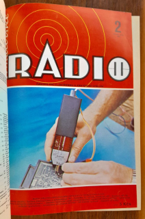 Amatérské radio / Časopis pro radiotechniku a amatérské vysílání / Řada A - Zviazaný mesačník 12 čísel